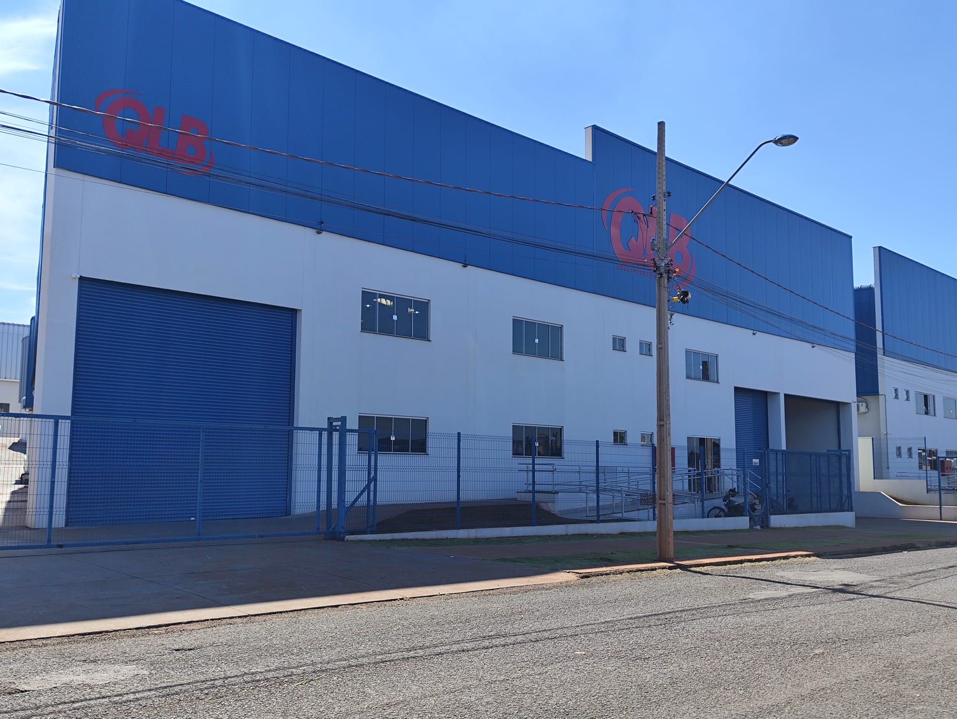 Barracão industrial construído pela Lajeresk em Maringá